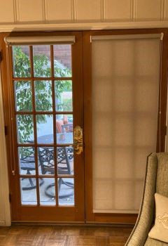 Blackout Custom Roller Shades – Mountain View